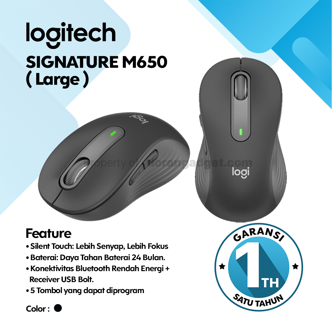 logitech-m650l-signature-wireless-mouse-graphite